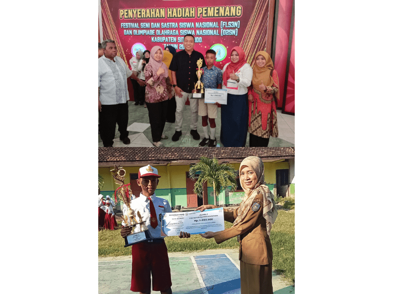 FIRST PLACE WINNER OF THE 2025 SITUBONDO DISTRICT LEVEL KIDS ATHLETICS COMPETITION