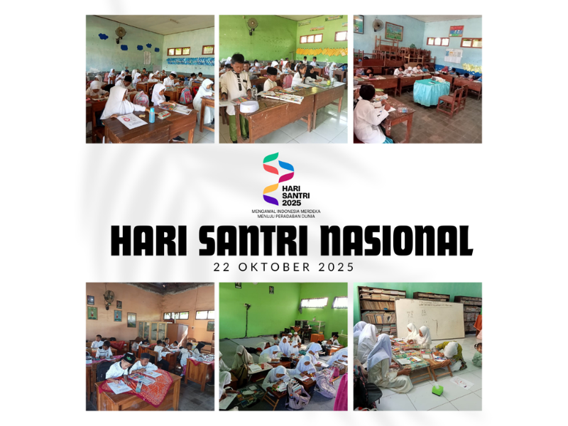 MEWARNAI DI HARI SANTRI NASIONAL 2025